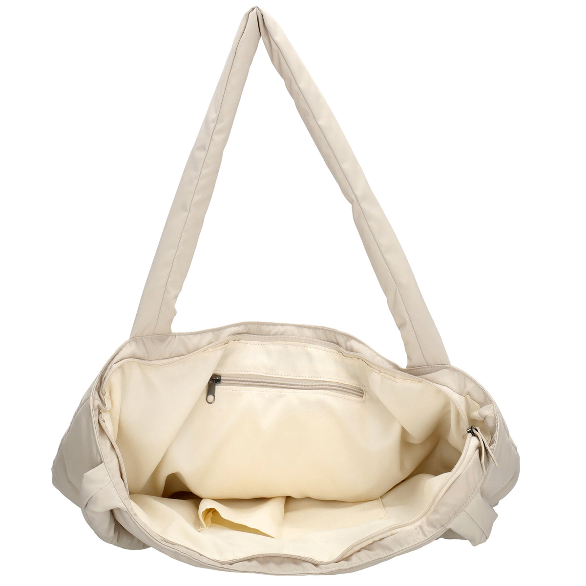 Shopper 55x40cm Natur aus Nylon|Polyester - leder-accessoires.com