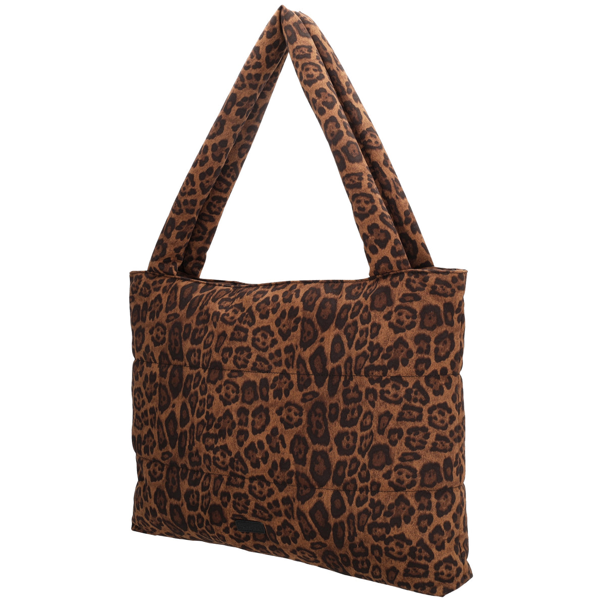 Shopper 55x40cm Leo-Optik aus Nylon|Polyester - leder-accessoires.com