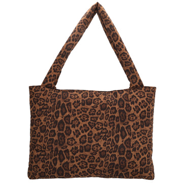 Shopper 55x40cm Leo-Optik aus Nylon|Polyester - leder-accessoires.com