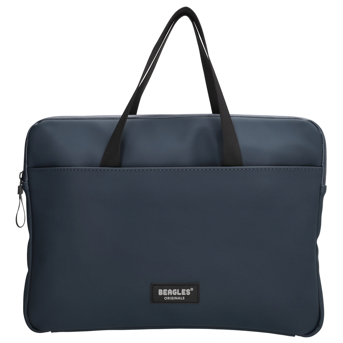 Businesstasche 34,5 x 24cm in Blau|Marine aus Polyester mit Reißverschluss - leder-accessoires.com