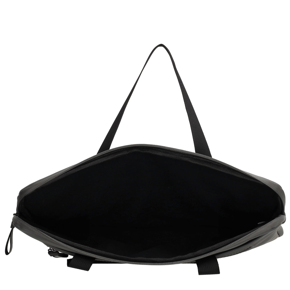Businesstasche 34,5 x 24cm in Grau|Anthrazite aus Polyester mit Reißverschluss - leder-accessoires.com