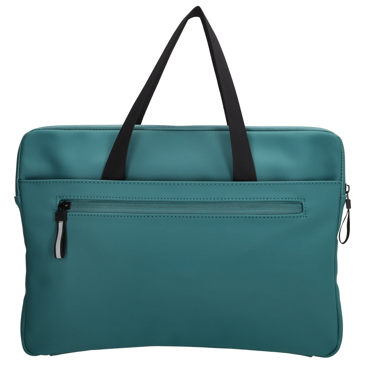 Businesstasche 34,5 x 24cm in Petrol aus Polyester mit Reißverschluss - leder-accessoires.com