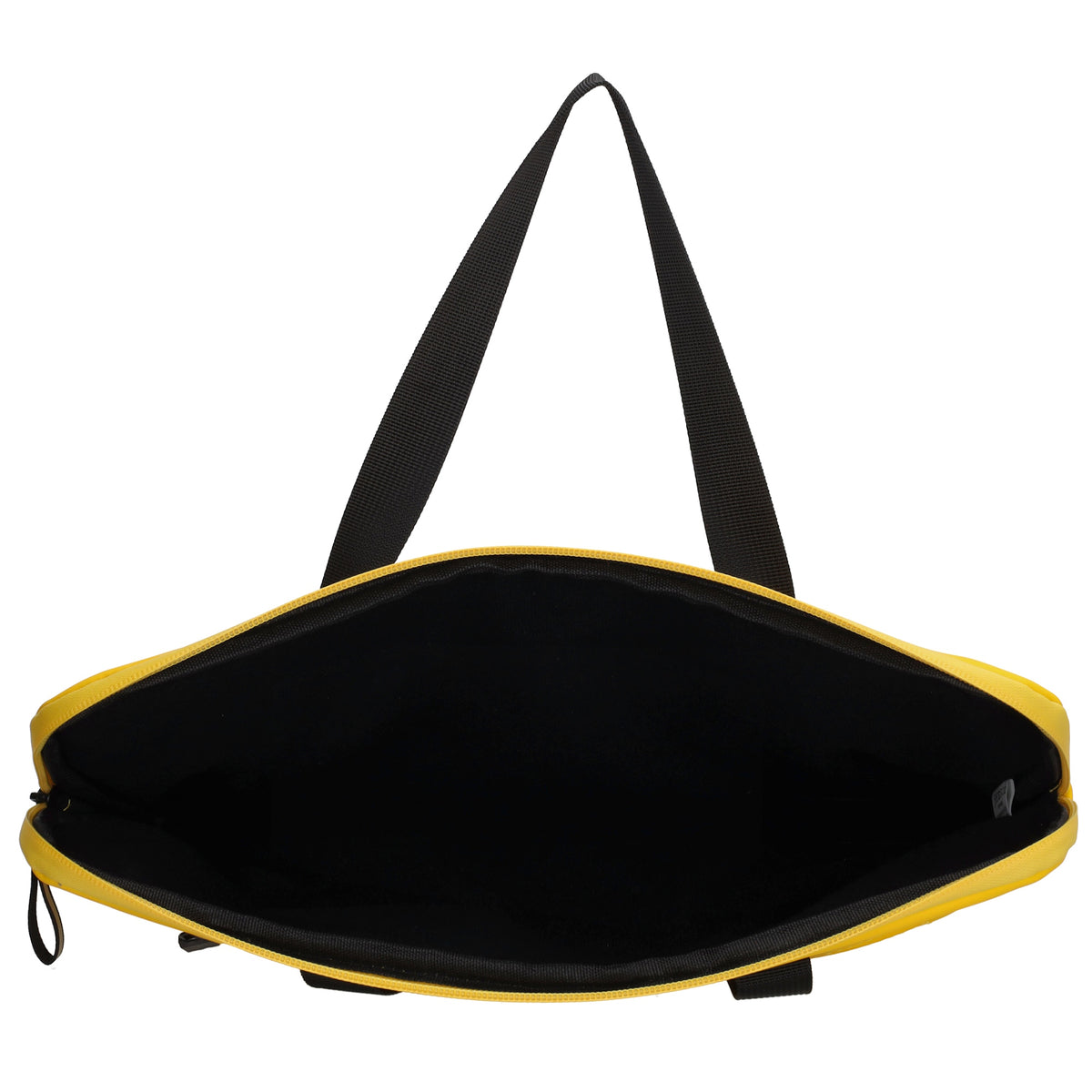 Businesstasche 34,5 x 24cm in Gelb aus Polyester mit Reißverschluss - leder-accessoires.com