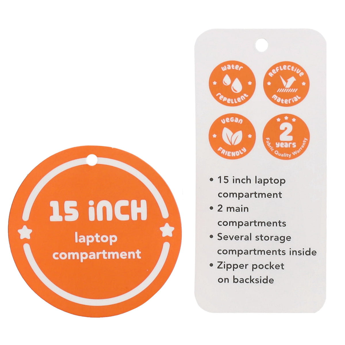 Rucksack 38x28x12 in Grau|Anthrazit Multi mit Überschlag - leder-accessoires.com