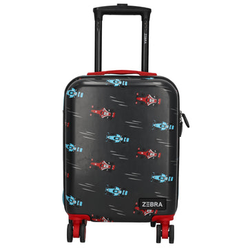 Reisetrolley "Rennauto" 4-Rad 47cm in Schwarz - leder-accessoires.com