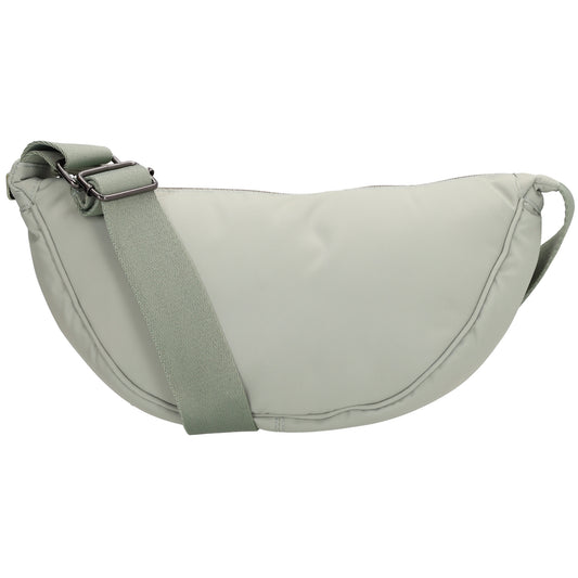 Mint Bodybag 39x18 cm – Gepolsterte Trendtasche - leder-accessoires.com