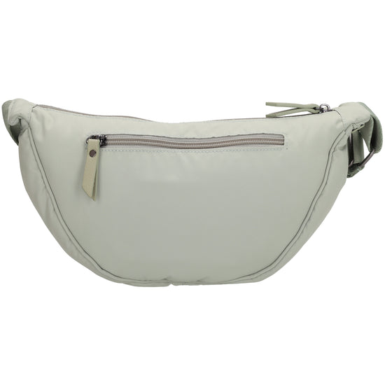 Mint Bodybag 39x18 cm – Gepolsterte Trendtasche - leder-accessoires.com