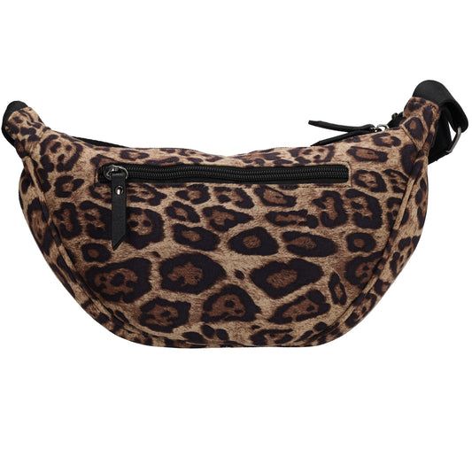 Leoparden Bodybag 39x18 cm – Trendige Animal Tasche - leder-accessoires.com