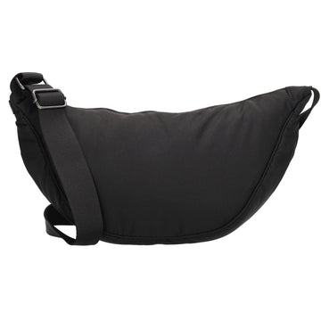 Bodybag 39x18cm in Schwarz mit Reißverschluss - leder-accessoires.com
