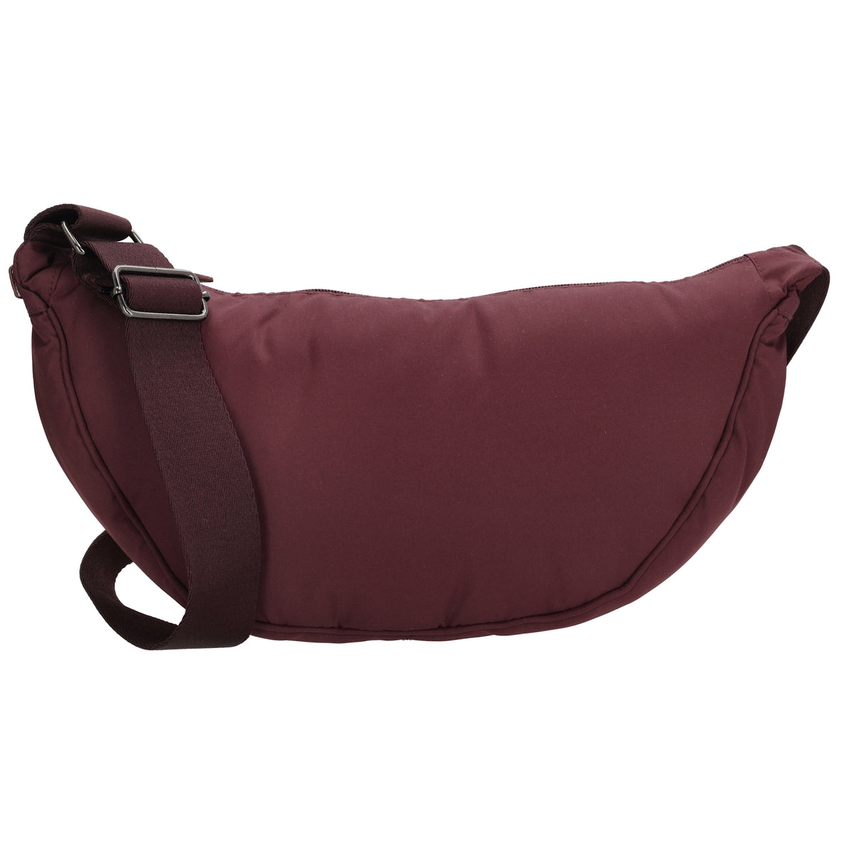 Bodybag 39x18cm in Weinrot|Burgunder mit Reißverschluss - leder-accessoires.com