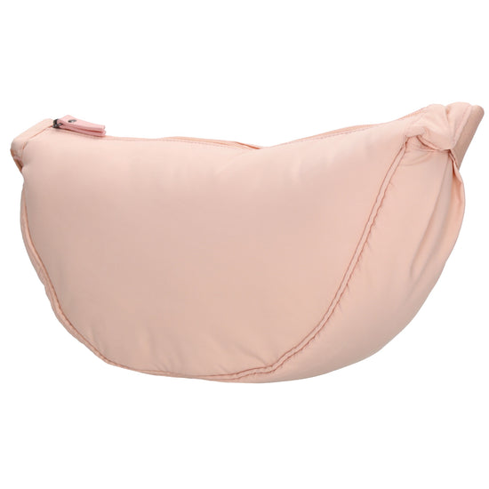Bodybag 39x18cm in Rosa mit Reißverschluss - leder-accessoires.com