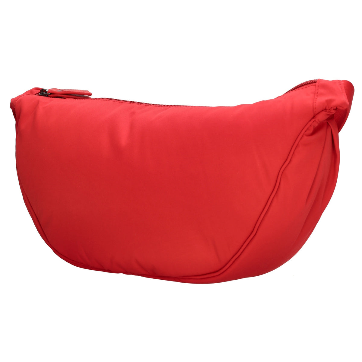 Bodybag 39x18cm in Rot mit Reißverschluss - leder-accessoires.com