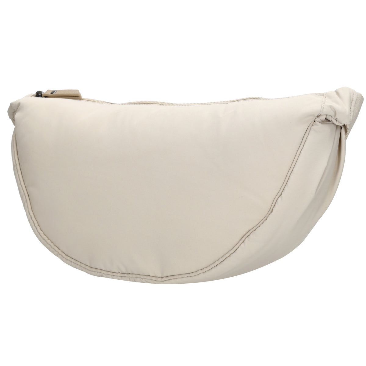 Bodybag 39x18cm in Creme mit Reißverschluss - leder-accessoires.com