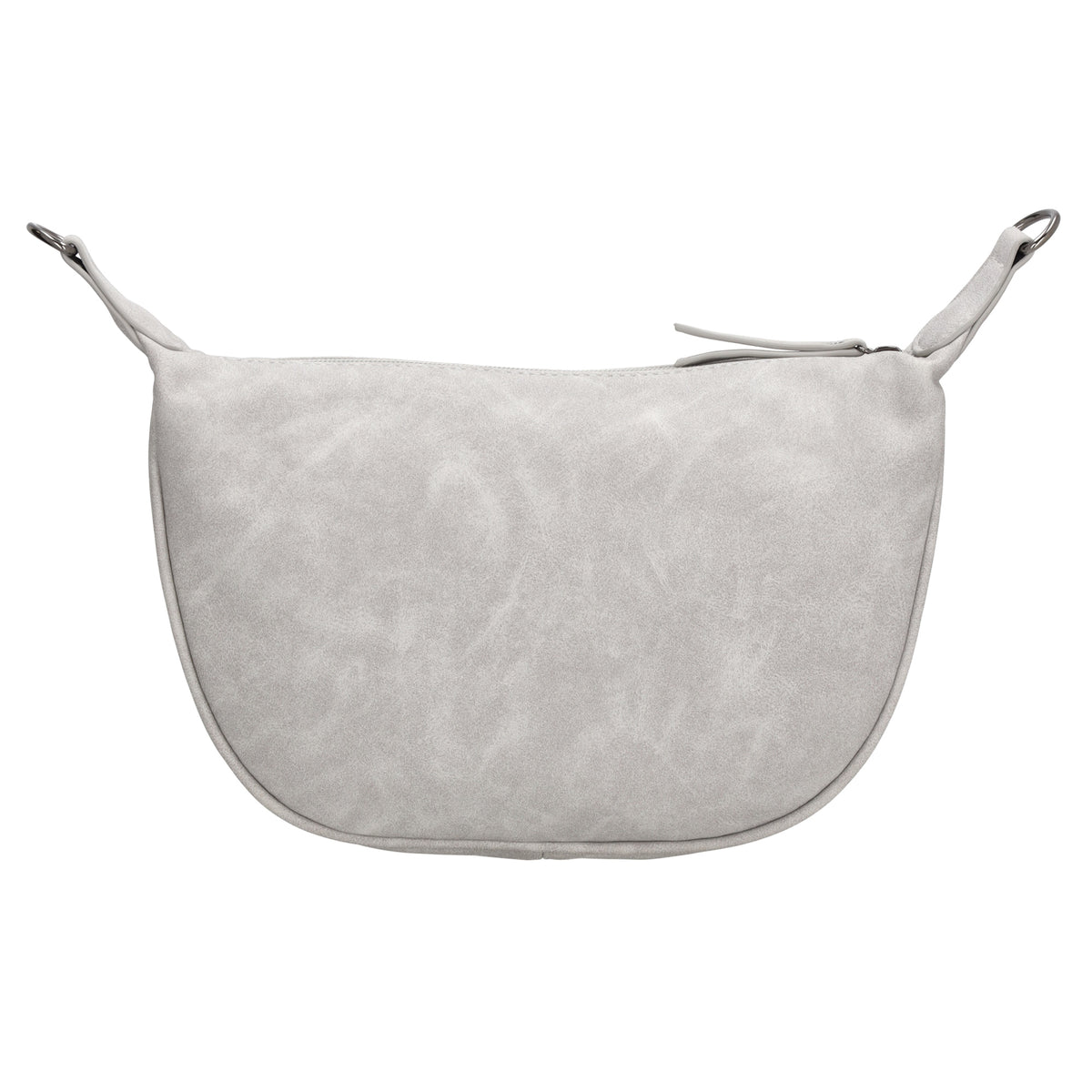 Bodybag 28 x 18cm in marmorierter Optik Hellgrau - leder-accessoires.com