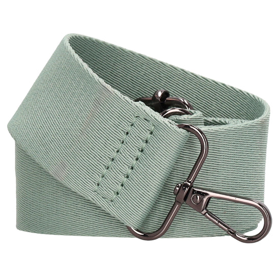 Taschenriemen|Wechselriemen 140cm in Minze Uni - leder-accessoires.com
