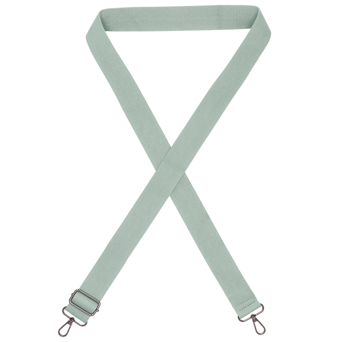 Taschenriemen|Wechselriemen 140cm in Minze Uni - leder-accessoires.com