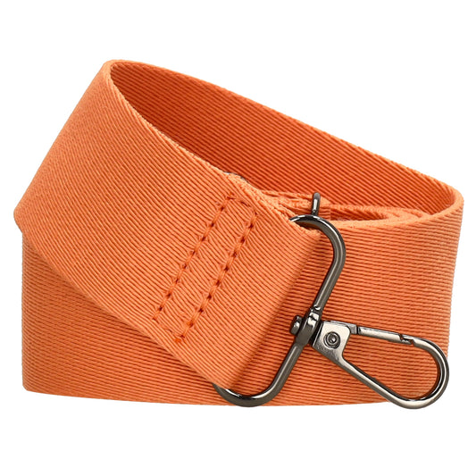 Taschenriemen|Wechselriemen 140cm in Orange Uni - leder-accessoires.com
