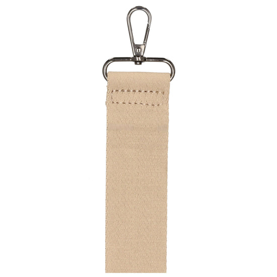 Taschenriemen|Wechselriemen 140cm in Helltaupe Uni - leder-accessoires.com