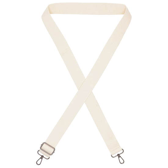 Taschenriemen|Wechselriemen 140cm in Beige Uni - leder-accessoires.com