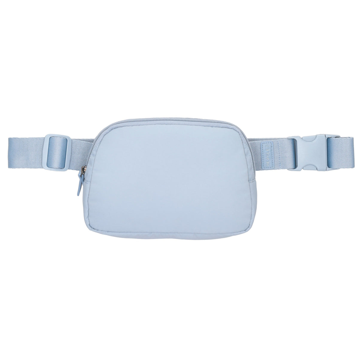 Bodybag|Gürteltasche 19,5 x 14cm in Hellblau wattiert - leder-accessoires.com