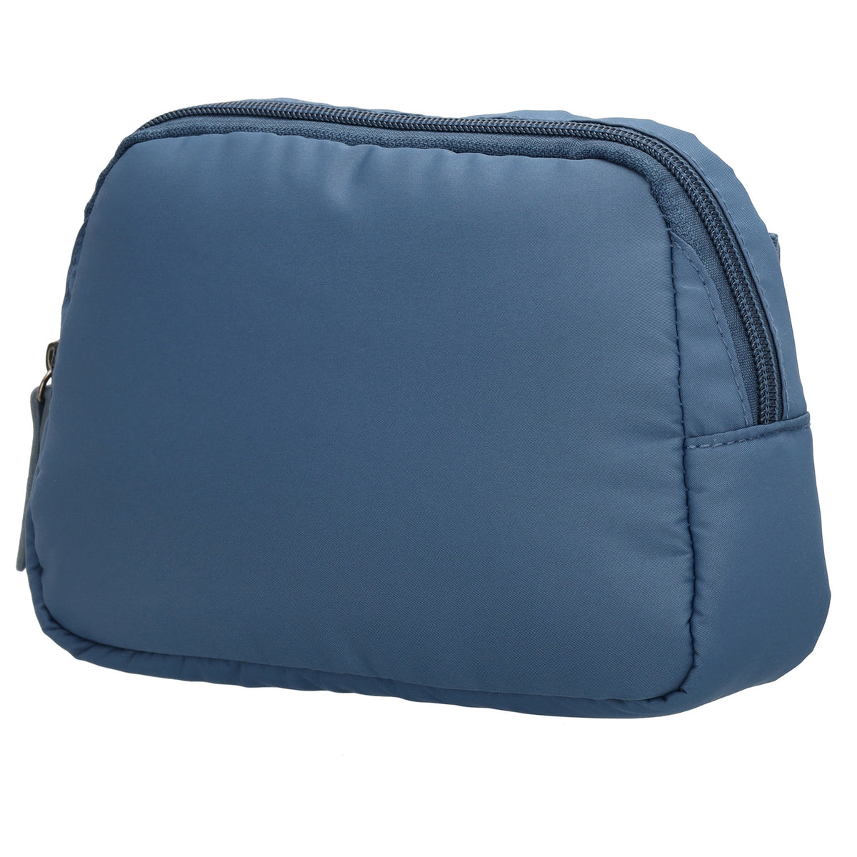 Bodybag|Gürteltasche 19,5 x 14cm in Jeansblau wattiert - leder-accessoires.com
