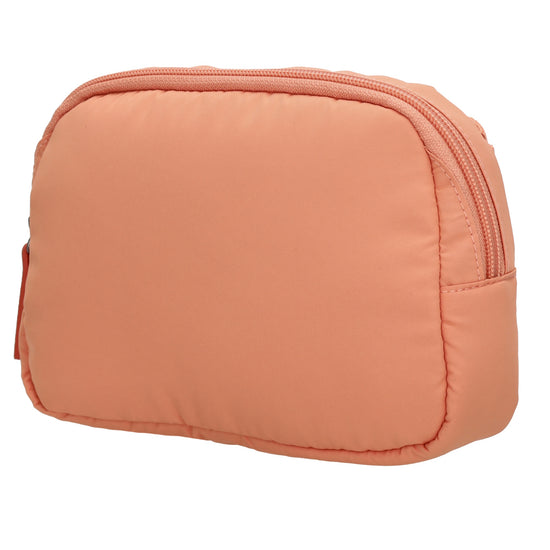 Bodybag|Gürteltasche 19,5 x 14cm in Aprikose wattiert - leder-accessoires.com