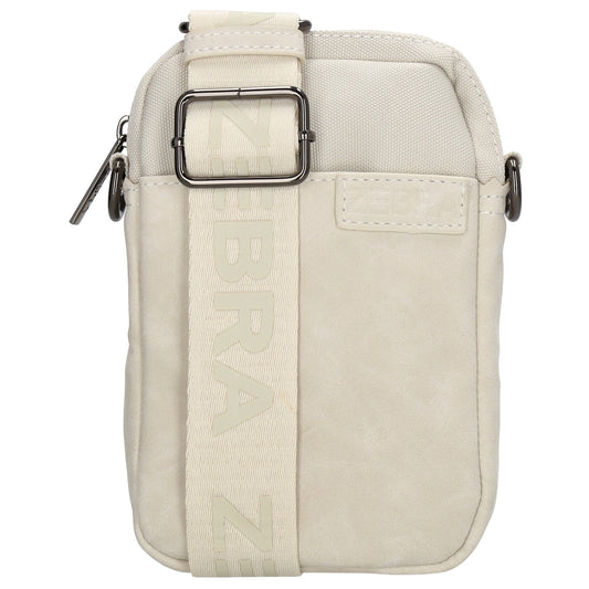 Handytasche 17x12cm in Creme mit breitem Band