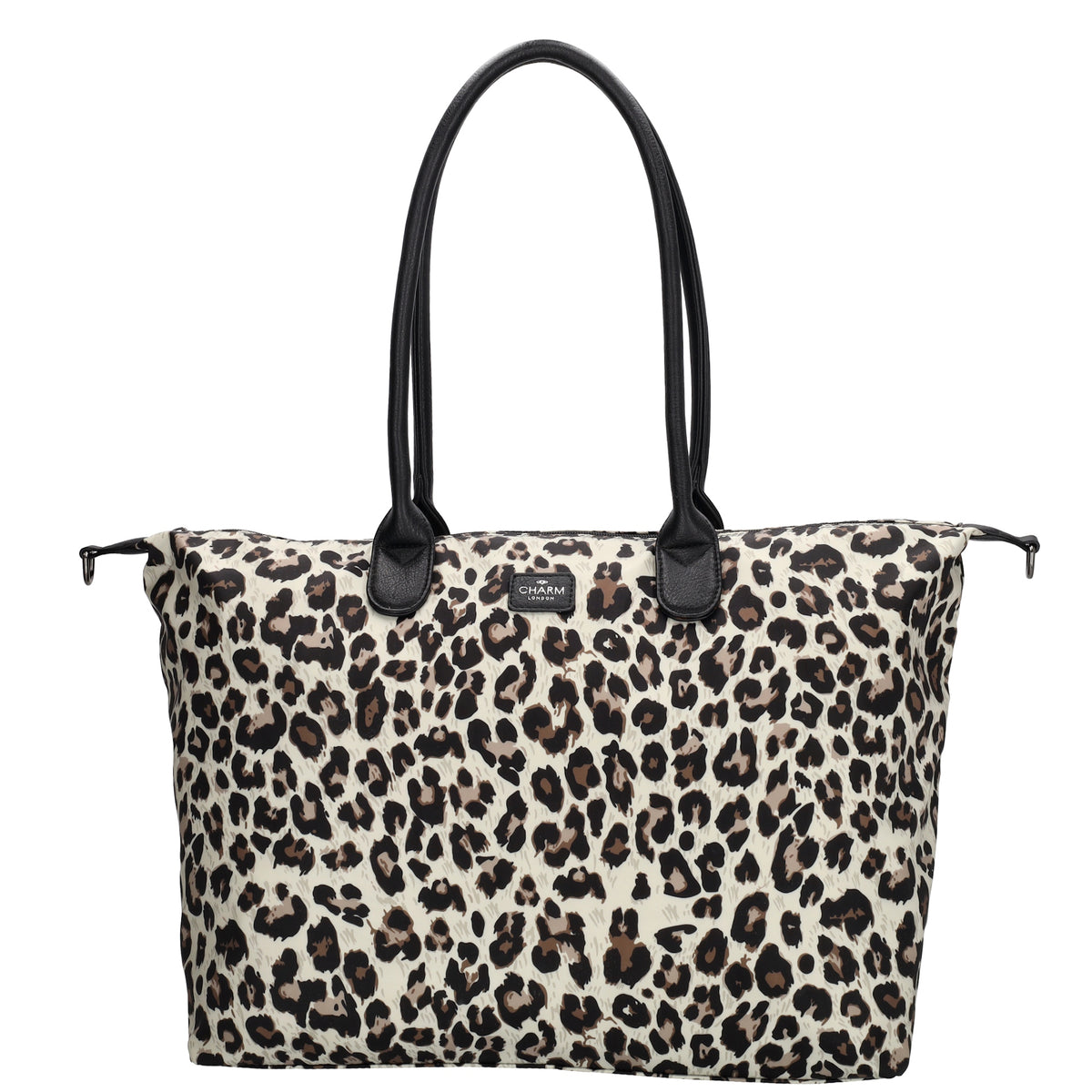 Shopper 51x33cm Leo-Optik aus Nylon|Polyester - leder-accessoires.com