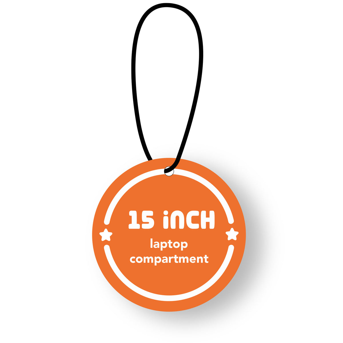 Rolltop-Rucksack 46x38cm in Grau mit Reißverschluss und Reißverschlussfach - leder-accessoires.com