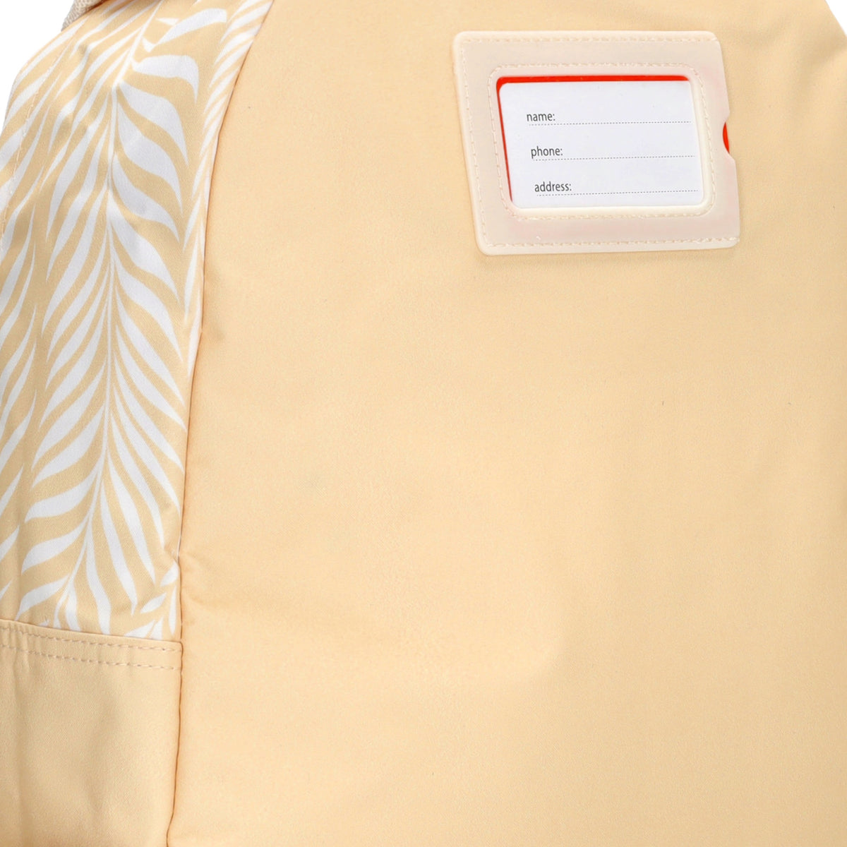 Kinderrucksack 29x39cm für Mädchen in Beige mit Vortasche - leder-accessoires.com