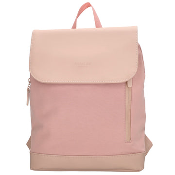 Rucksack 46x26,5x11,5cm in Rosa mit Überschlag - leder-accessoires.com
