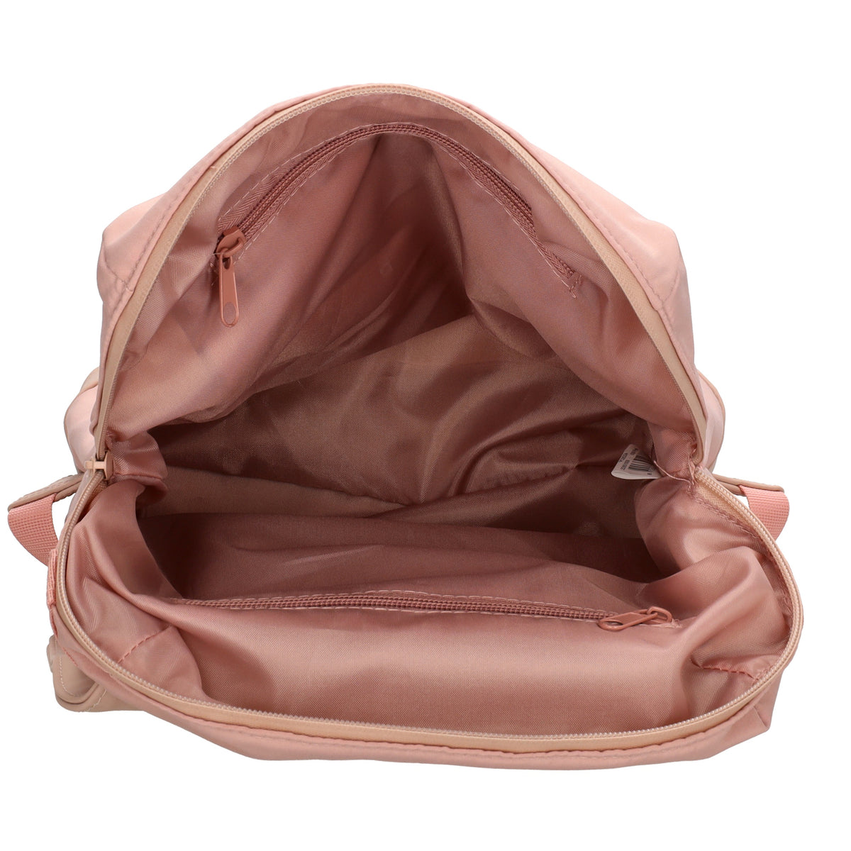 Rucksack 46x26,5x11,5cm in Rosa mit Überschlag - leder-accessoires.com