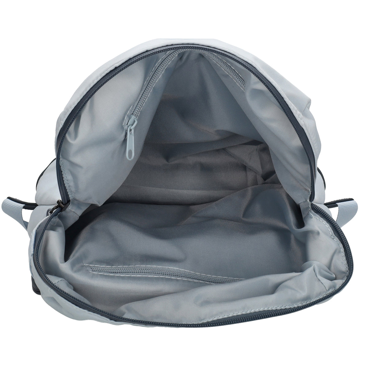 Rucksack 46x26,5x11,5cm in Hellblau mit Überschlag - leder-accessoires.com