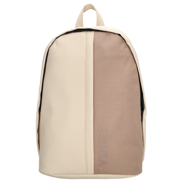 Kinderrucksack 28x39cm mit Laptopfach in Braun| Beige - leder-accessoires.com