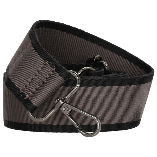 Taschenriemen Grau 140x4cm – Langer verstellbarer Schulterriemen - leder-accessoires.com