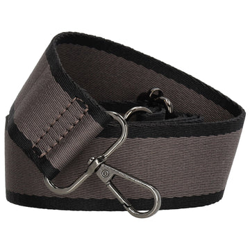 Taschenriemen Grau 140x4cm – Langer verstellbarer Schulterriemen - leder-accessoires.com