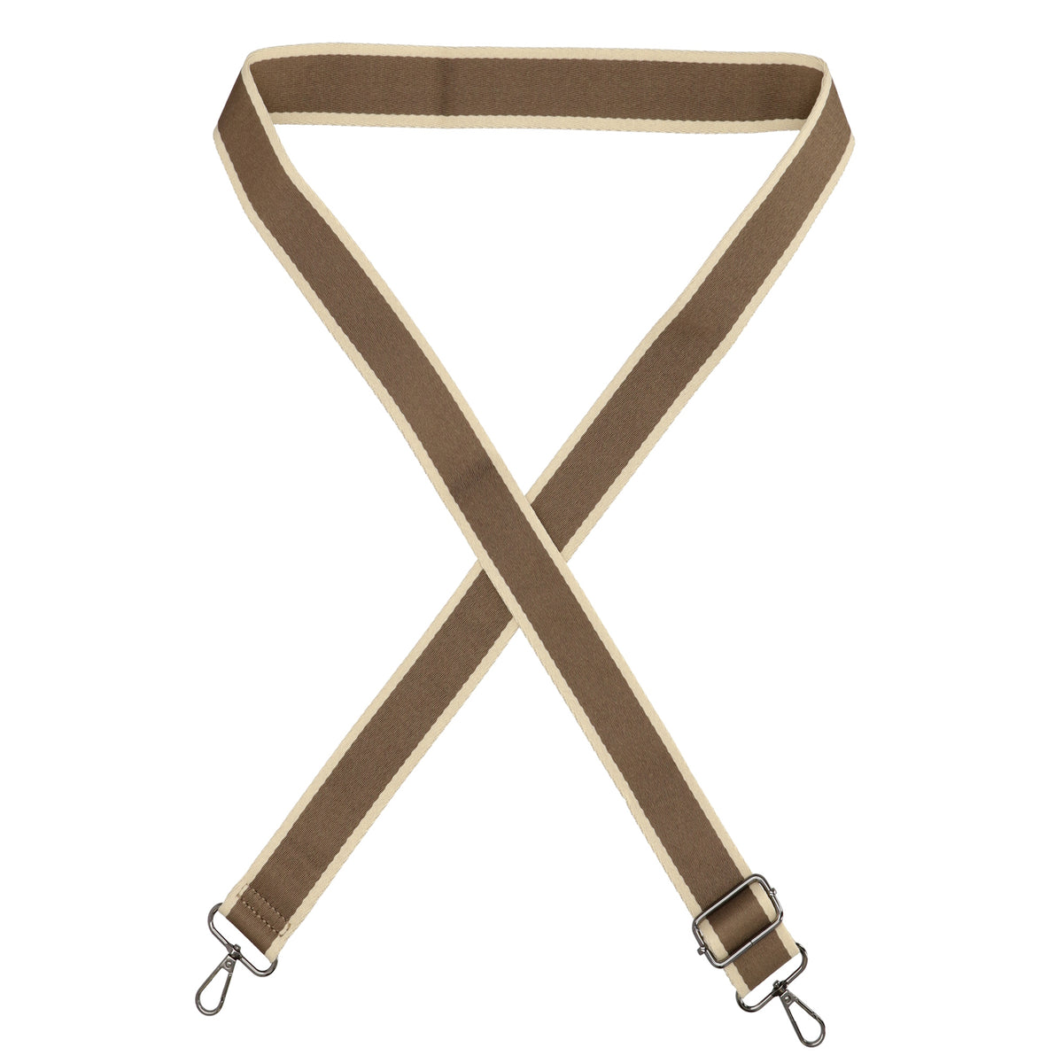 Taschenriemen Braun 140x4cm – Verstellbarer Schultergurt aus Nylon - leder-accessoires.com