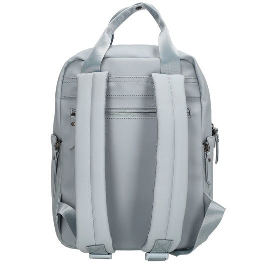 Hellblauer Wasserschutz-Rucksack 22,5x30cm mit Tabletfach & Organisation - leder-accessoires.com