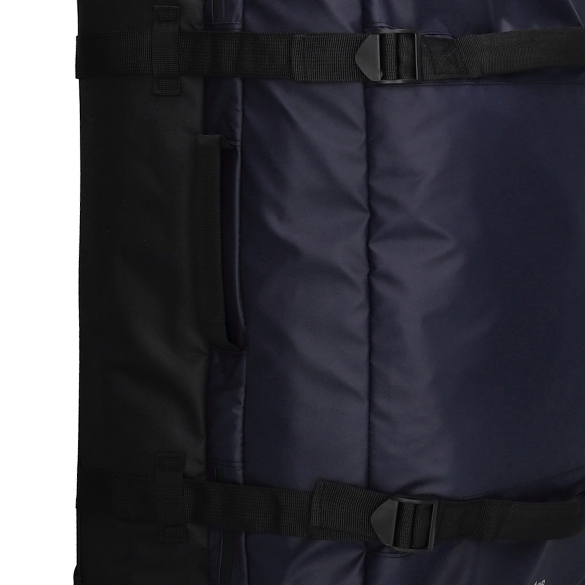 Reisetrolley 76cm 2-Rad in Blau aus wasserabweisendem Nylon - leder-accessoires.com