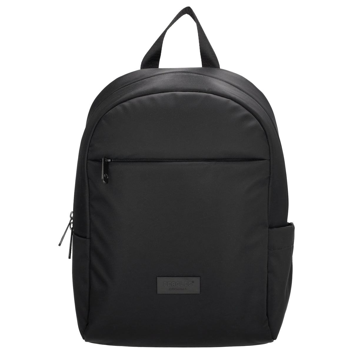 City-| Reiserucksack 24 x 38cm in Schwarz mit Reißverschluss - leder-accessoires.com