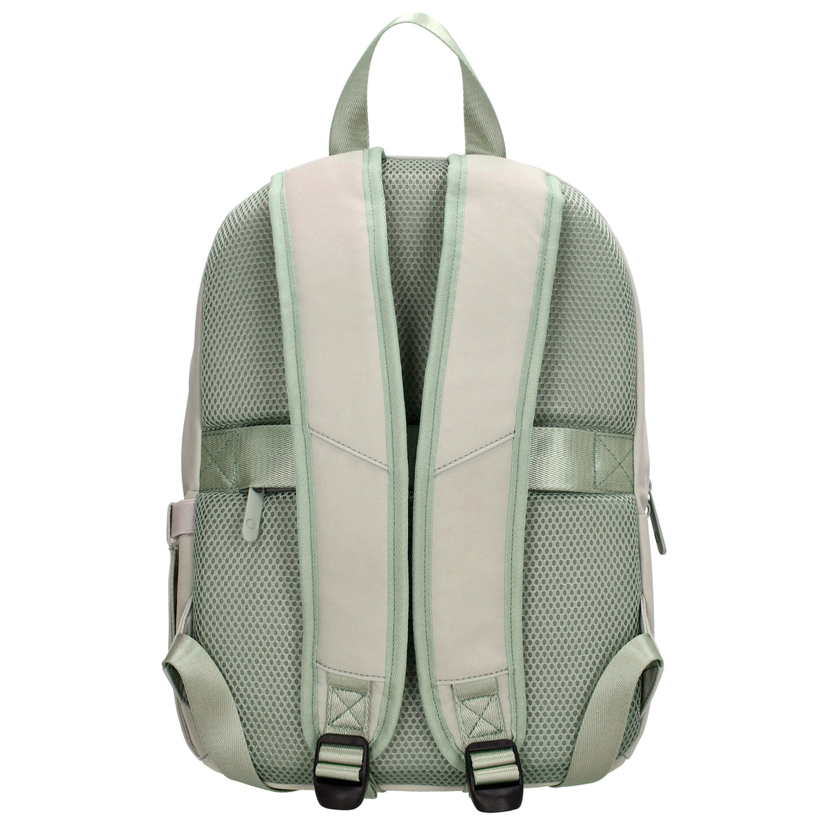 City-| Reiserucksack 24 x 38cm in Minze mit Reißverschluss - leder-accessoires.com