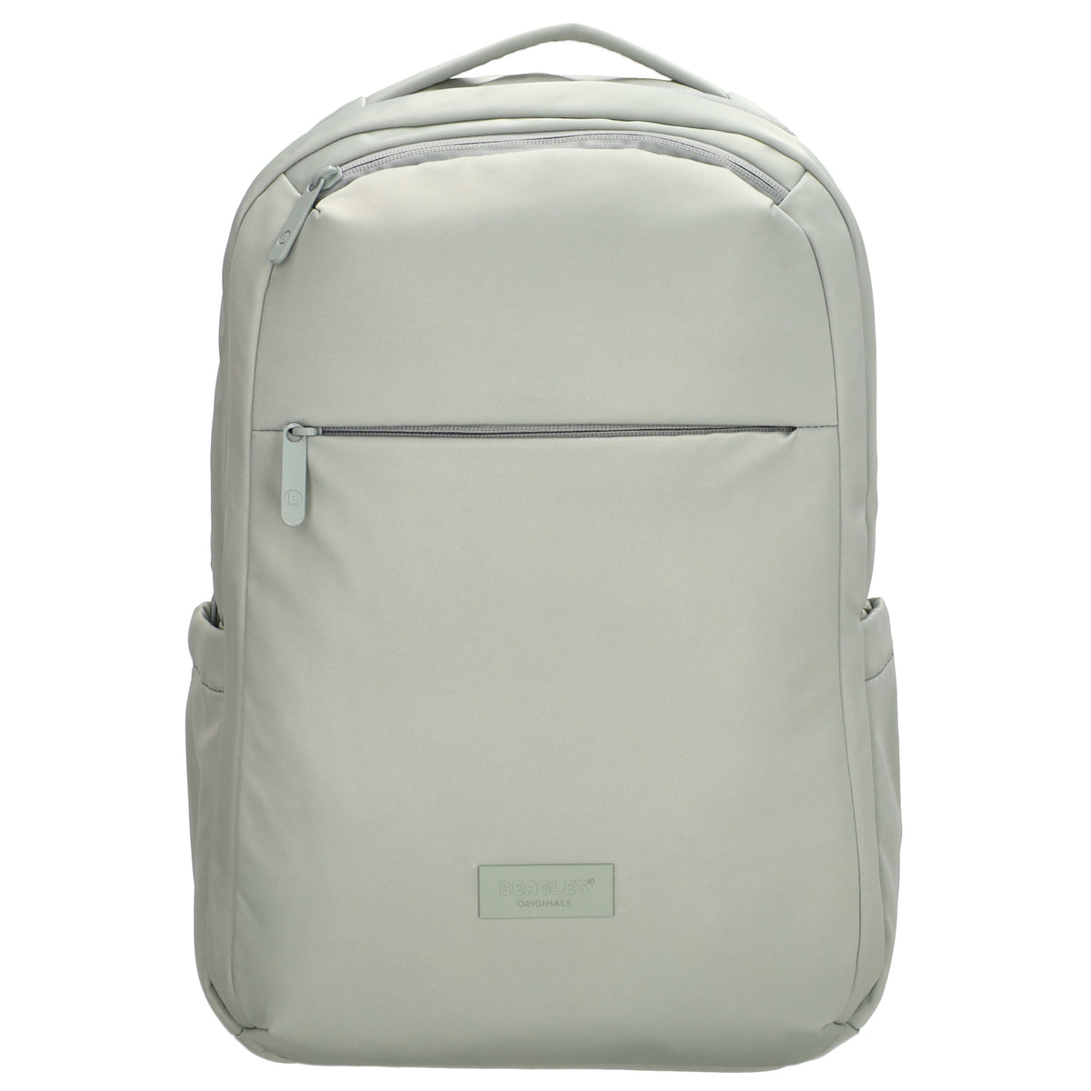 Business-|Rucksack 32 x 45cm in Minze mit Trolley-Aufsteckfunktion - leder-accessoires.com