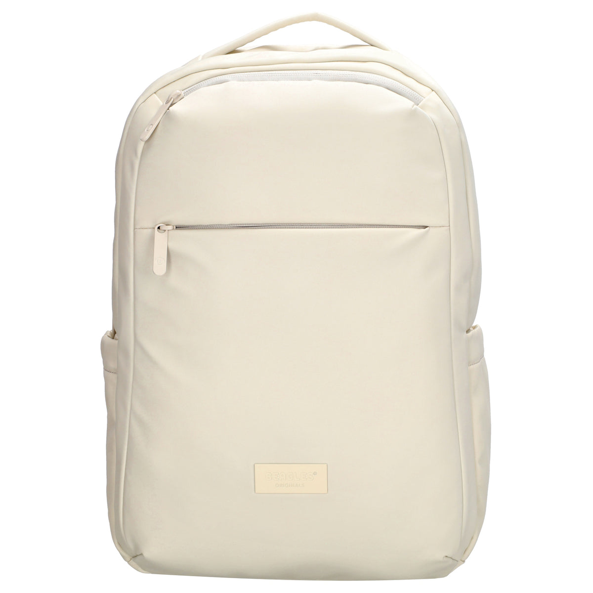Business-|Rucksack 32 x 45cm in Creme mit Trolley-Aufsteckfunktion - leder-accessoires.com