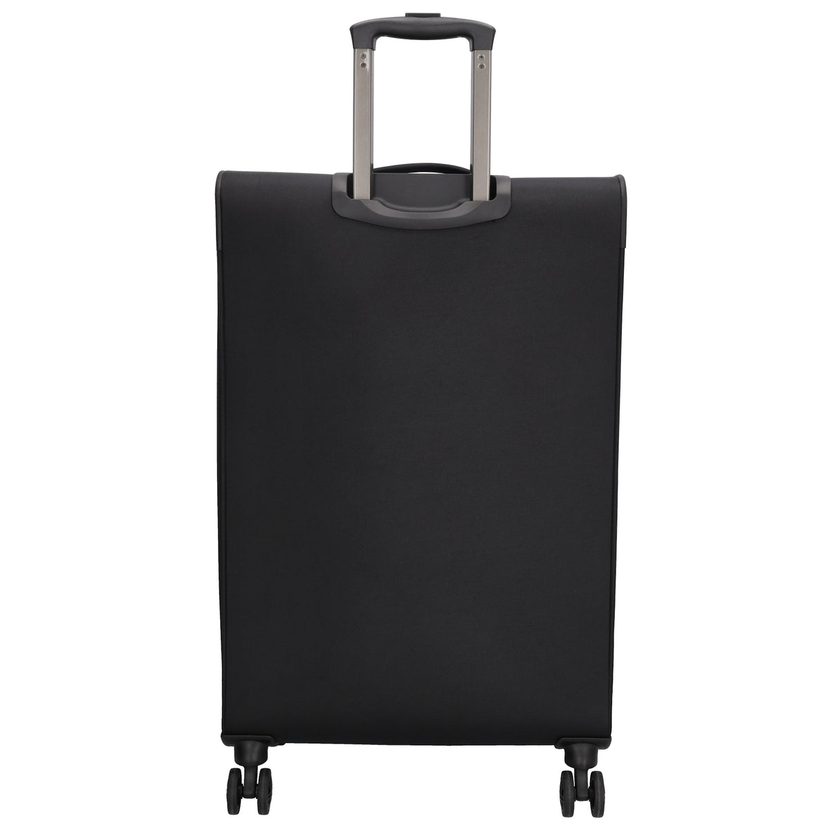 Reisetrolley|Weichgepäck im SET 76|66|57cm in Schwarz mit 4-Rad - leder-accessoires.com