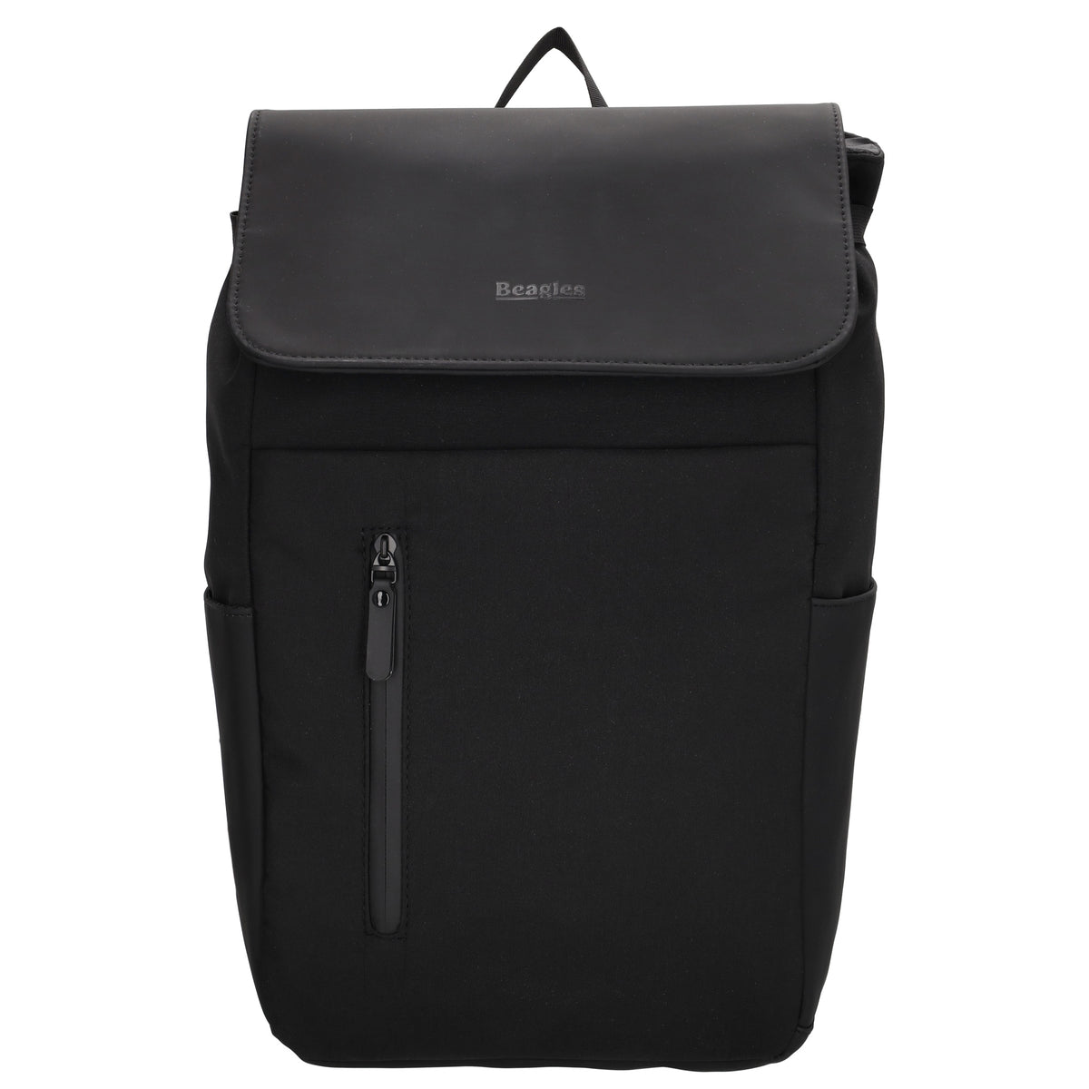 Schwarzer Laptoprucksack 26x41,5cm in 17,3 Zoll – ideal für Arbeit & Reisen - leder-accessoires.com