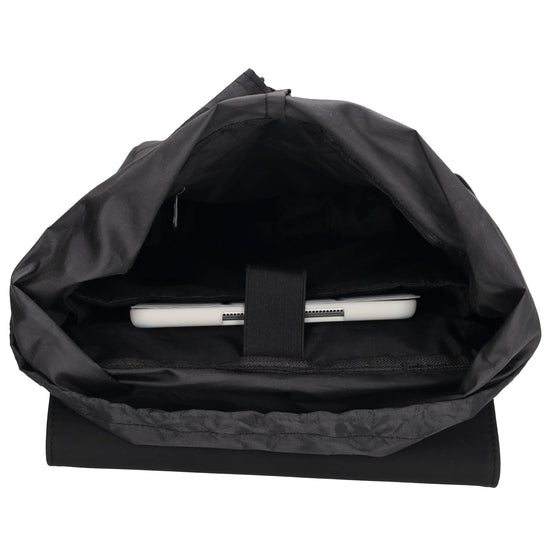 Schwarzer Laptoprucksack 26x41,5cm in 17,3 Zoll – ideal für Arbeit & Reisen - leder-accessoires.com