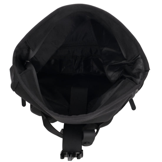 Laptoprucksack 53x28cm in Schwarz mit zusätzlichen Griffen - leder-accessoires.com