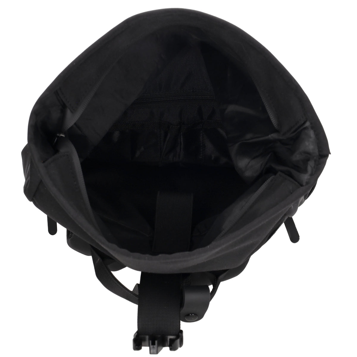 Laptoprucksack 53x28cm in Schwarz mit zusätzlichen Griffen - leder-accessoires.com