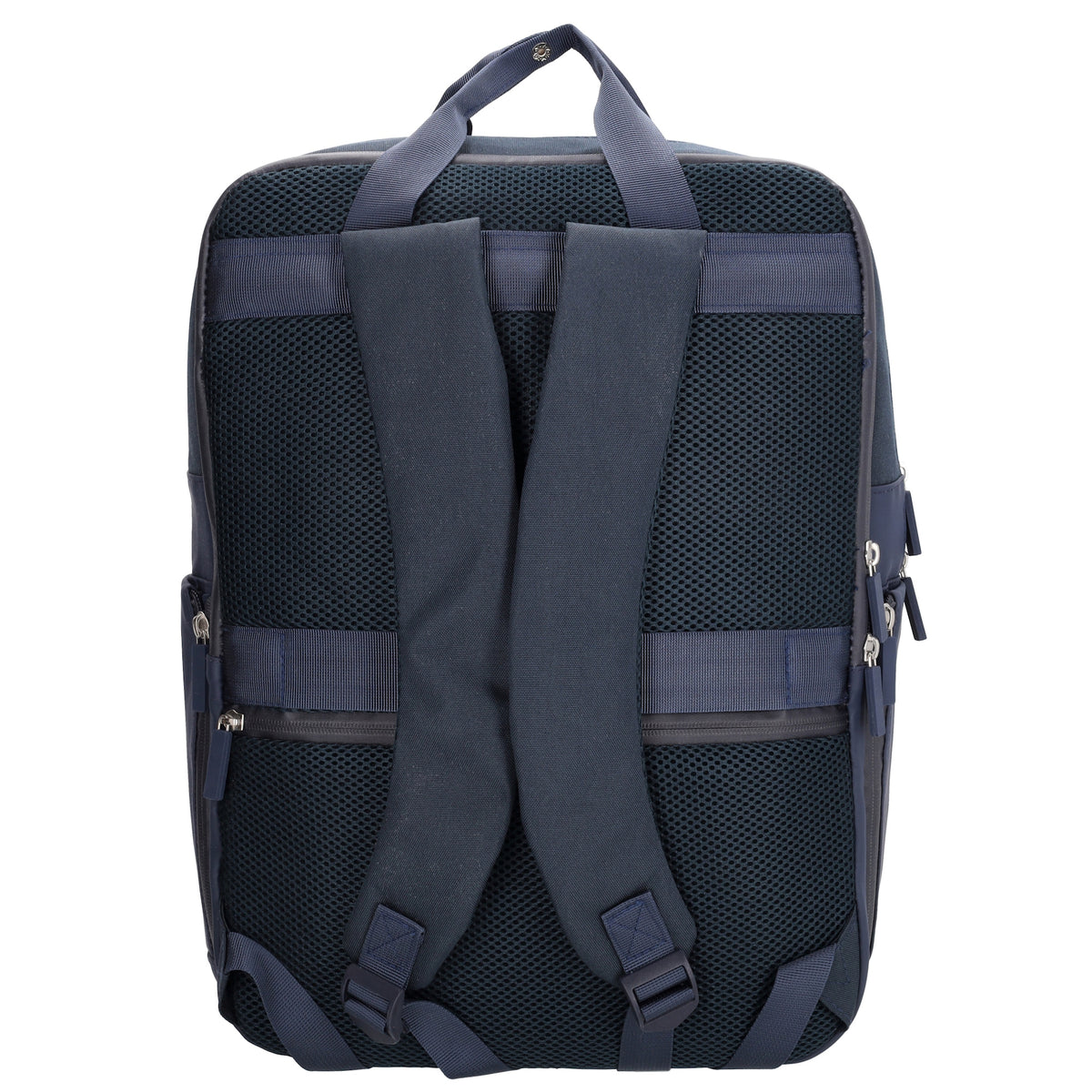 Rucksack 31 x 44 x 12cm in Blau|Marine aus Nylon|Polyester - leder-accessoires.com