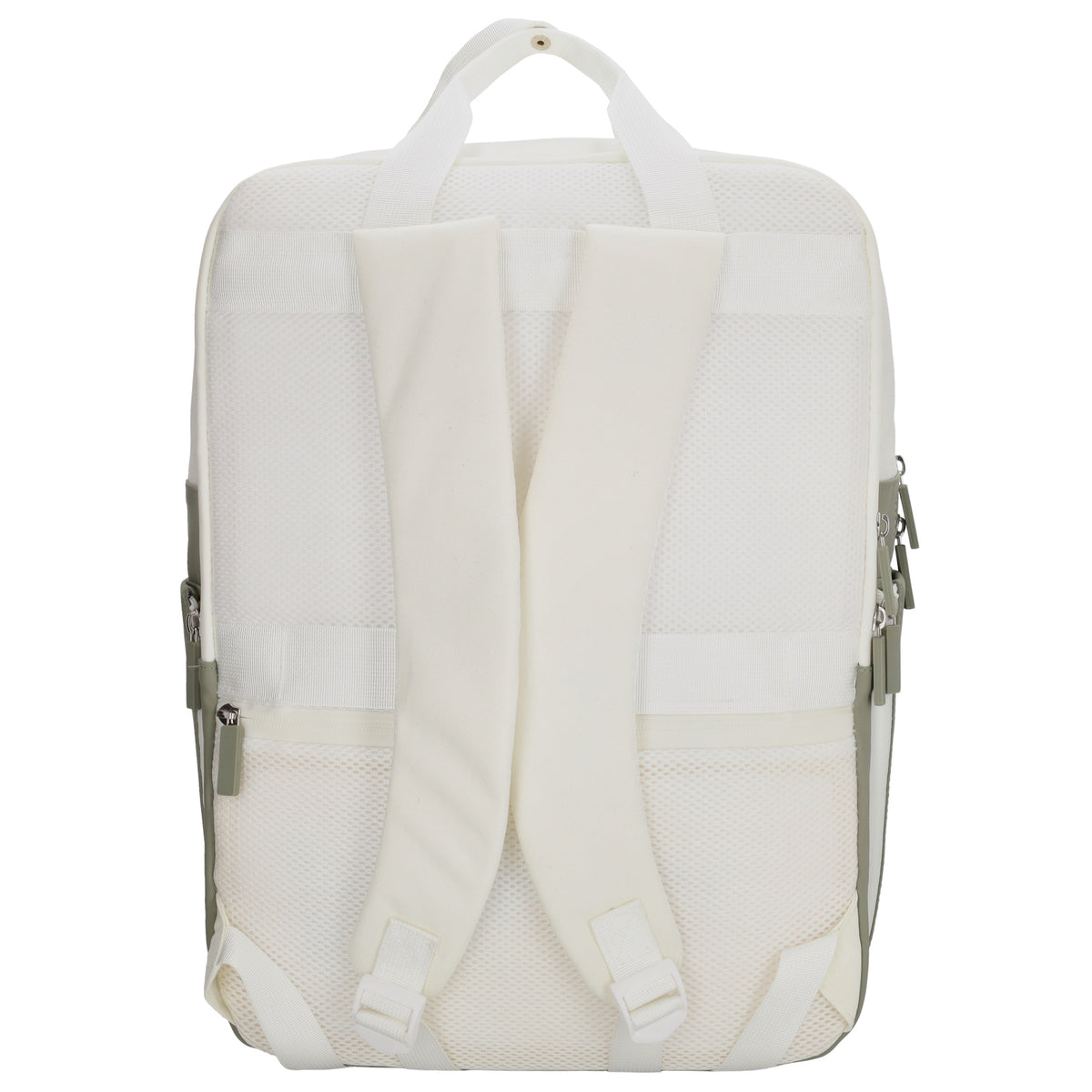 Rucksack 31 x 44 x 12cm in Natur Grün aus Nylon|Polyester - leder-accessoires.com
